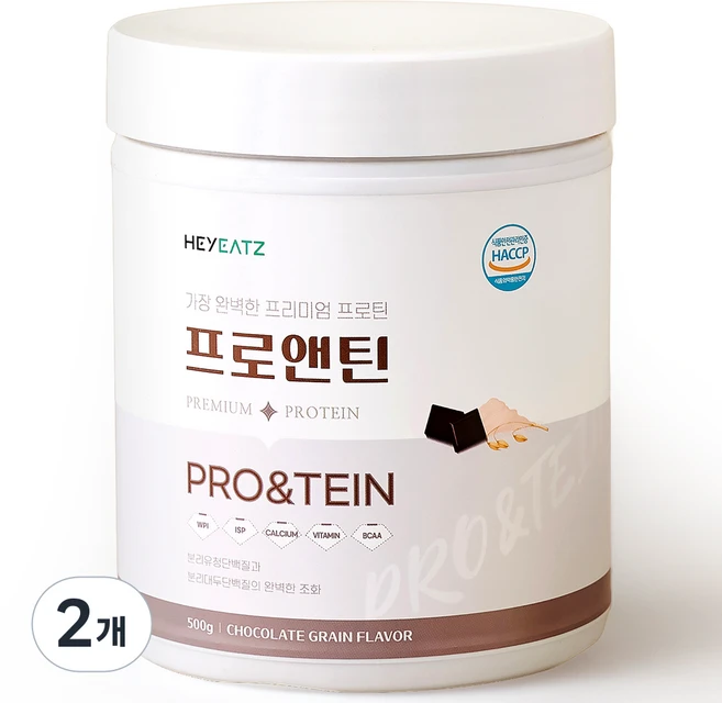 프리미엄 프로틴 당제로 무설탕 무당 락토프리 단백질쉐이크 유당불내증 프로앤틴 초코 미숫가루맛, 2개, 500g - 쿠팡