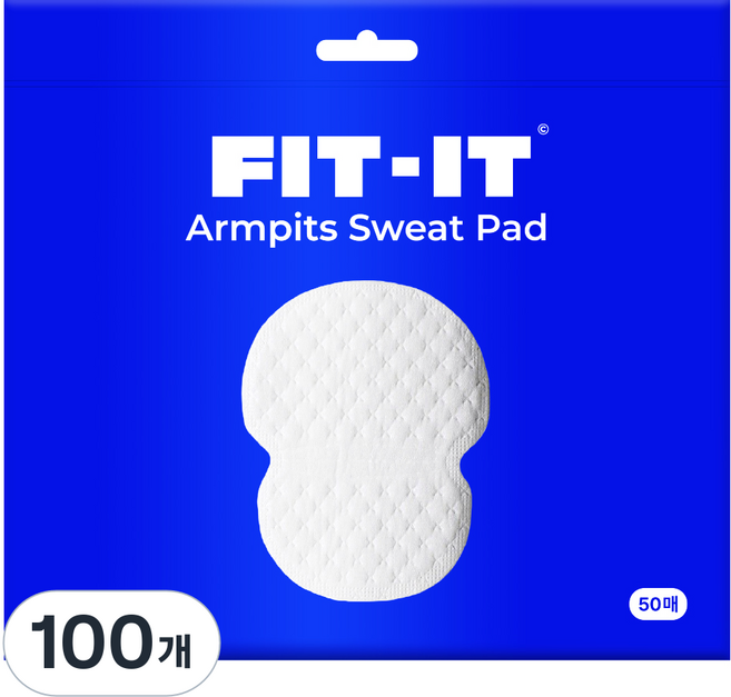 핏트잇 겨드랑이 겨땀 패드, 100개