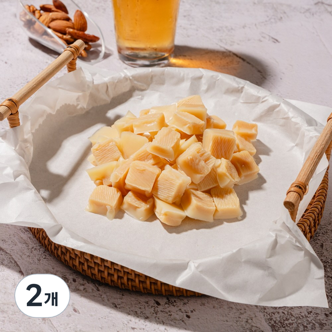 장족상회 치즈오징어 한입쏙 고소한 오징어치즈, 2개, 130g