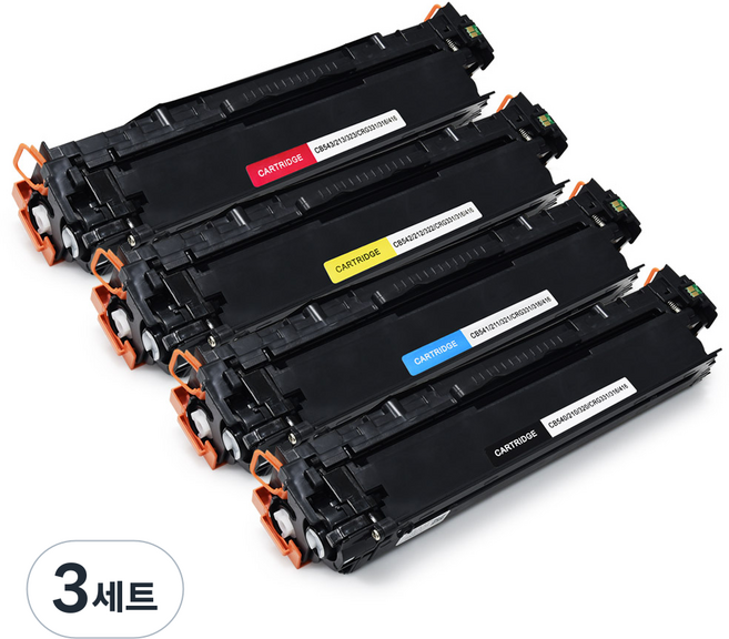 잉크다파라 캐논 프린터 호환토너 CRG-045 045H 세트, 3세트, 대용량/4색