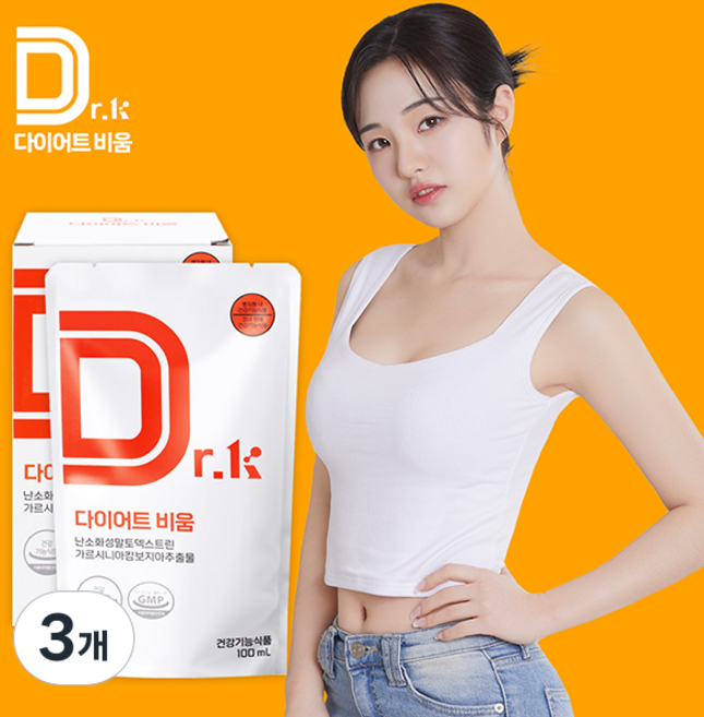 바나노 다이어트 비움, 3개, 500ml