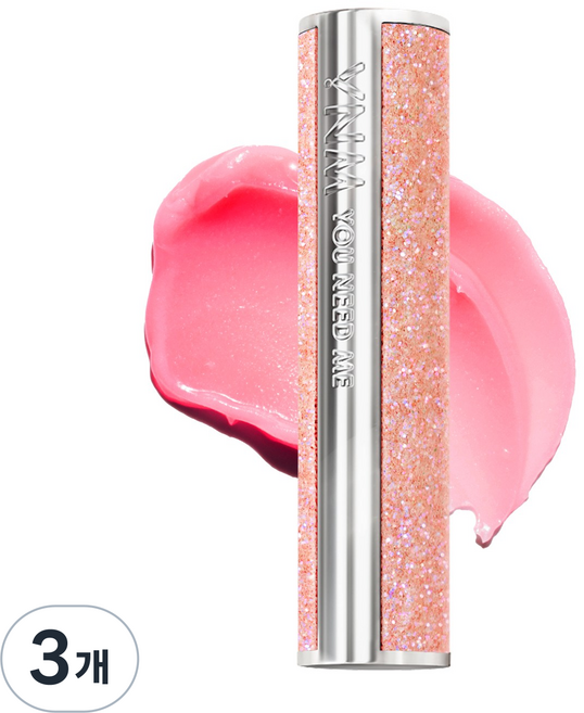 YNM 허니립밤, 이븐코랄, 3g, 3개