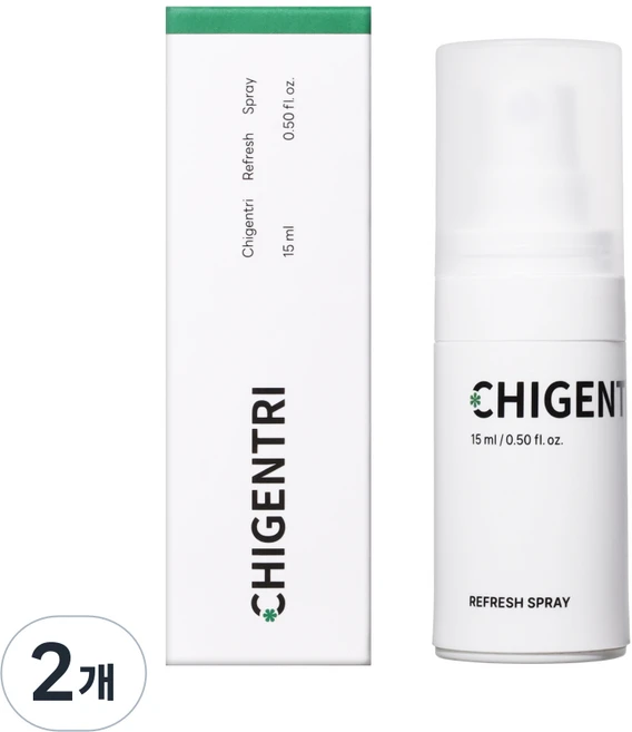 치젠트리 리프레쉬 스프레이, 2개, 15ml - 쿠팡