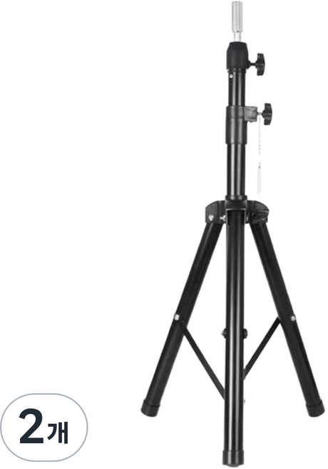 스칼렛헤어시티 어깨 마네킹 고정용 삼각대, 2개, 블랙
