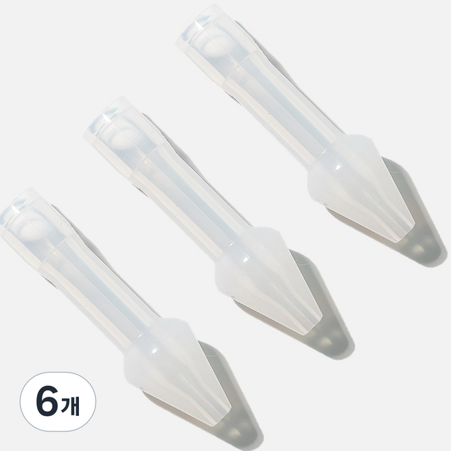 노시부 석션팁 한일포근 콧물흡입기 호환 노즈팁 코뻥, 1호(소형), 6개