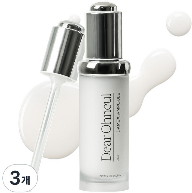디어오늘 모공 주름개선 동키밀크 부스팅 앰플, 3개, 30ml