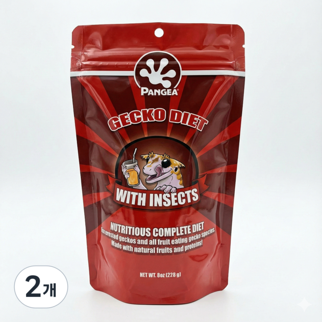 판게아 크레슈퍼푸드 인섹트맛 8온스, 228g, 2개