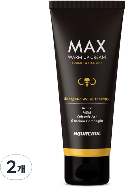 아쿠아쿨 맥스, 80ml, 2개