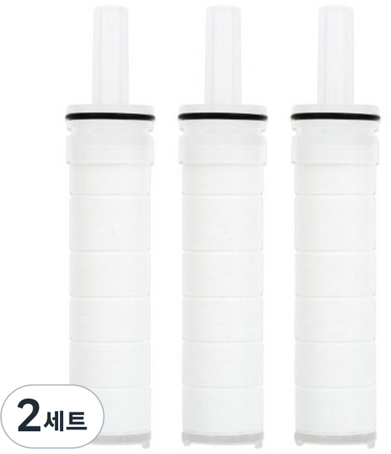 [퓨리데이] 26년제조 직수정수기 핸디형 세디먼트필터 바우젠 호환, 2세트, 세디먼트3개입