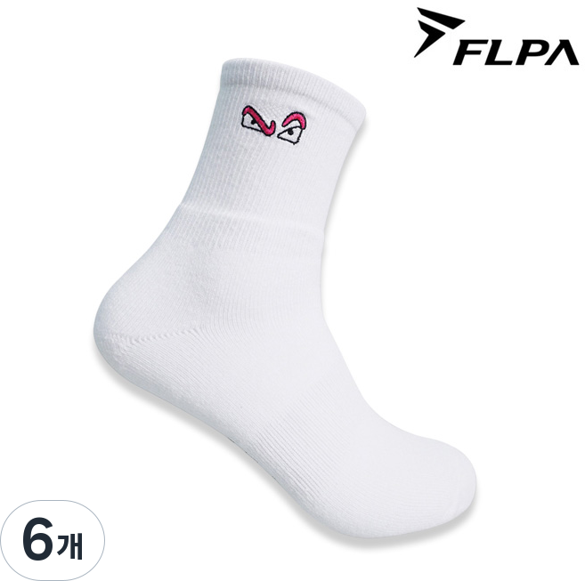 플파 양말 앵글몬 스포츠 삭스 남성 여성 국대 운동 헬스 배드민턴 오남스포츠, 6개