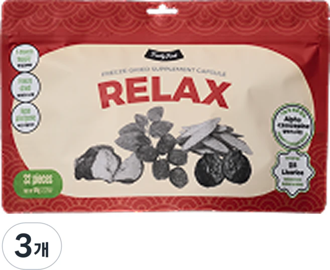 트러스티푸드 동결건조 저알러지 한방캡슐 릴렉스 강아지 분리불안 스트레스 진정 영양제, 3개, 스트레스완화/안정/집중력관리, 32정 - 쿠팡