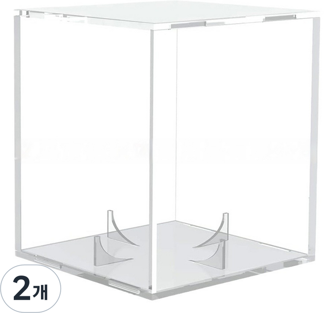 [싸인볼 보관함] 라이프툴스 야구공 아크릴 케이스 보관, 2개