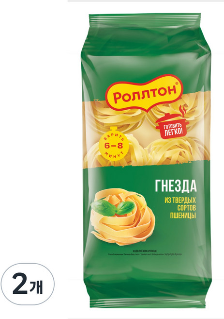 롤톤 파스타 (딸리아 뗄레) ROLLTON EGG PASTA (TAGLIATELLE), 2개, 400g