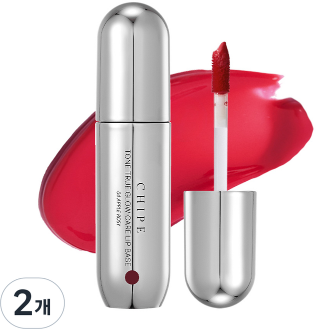 [수분광 글로우] 치페 톤 트루 글로우 케어 틴트 고수분 글로시, 04 애플로지, 2개