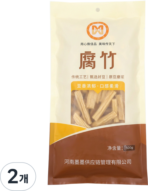자른 푸주 건두부 건푸주 마른 유바, 2개, 500g