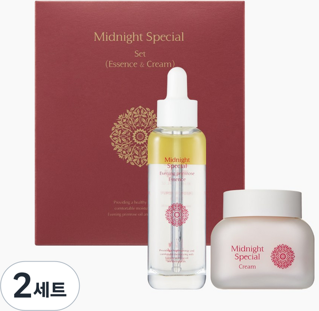 참존 미드나이트 스페셜 에센스 + 크림 세트, 2세트