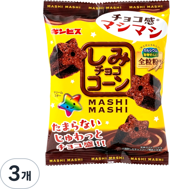 긴비스 시미 초코콘 마시마시, 3개, 40g