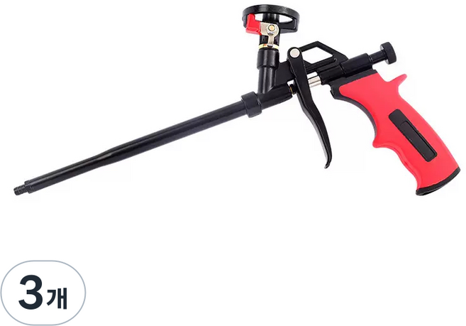 공구PXJ 우레탄 폼건 무세척 스텐 우레탄폼건, 3개