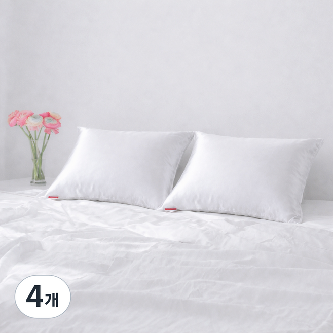 린더스위스 로얄 새틴 실크 베개 커버 ( 5070 4060 )