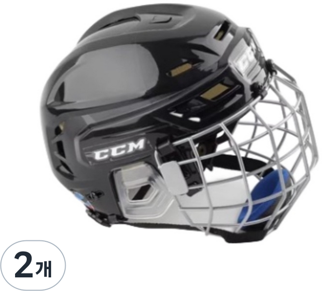 선호그룹 아이스하키헬멧 쇼트트랙 미식축구 포수 헬멧 아이스하키 방어 보호 장구 장비 방어구 보호대 하키 얼굴 57-62, 머리 둘레 57-62, 2개