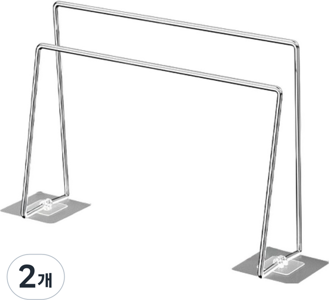 아리코 304 스테인리스 주방 행주걸이 2단, 2개