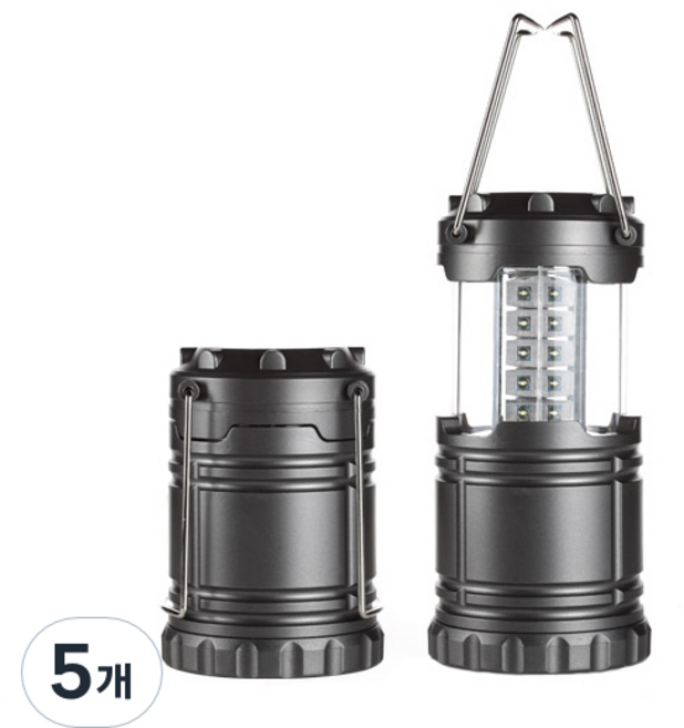 ZIO-BIZ 고휘도 LED 감성 캠핑랜턴 캠핑등 / 캠핑조명 캠핑램프 캠핑라이트 렌턴 감성 캠핑용품 차박캠핑용품 텐트조명 텐트등 후레쉬 손전등 작업등 비상등, 5개