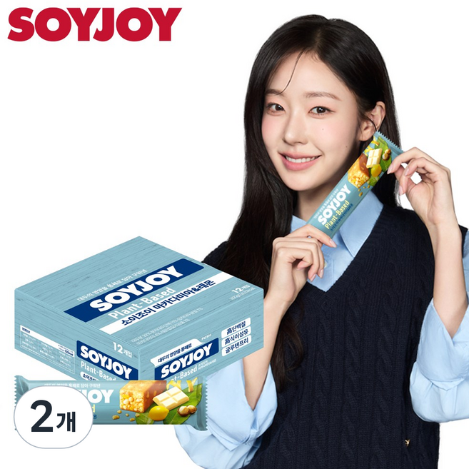 소이조이 마카다미아&레몬 비건 고단백질 고식이섬유 글루텐프리, 300g, 2개