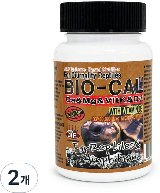 JIF 바이오칼 주행성 칼슘제, 2개, 90g
