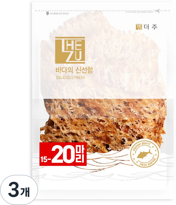 한번 구워내 더 맛있는 휴게소 철판구이 맥반석 몸통오징어 250g(12-17미), 3개, 250g