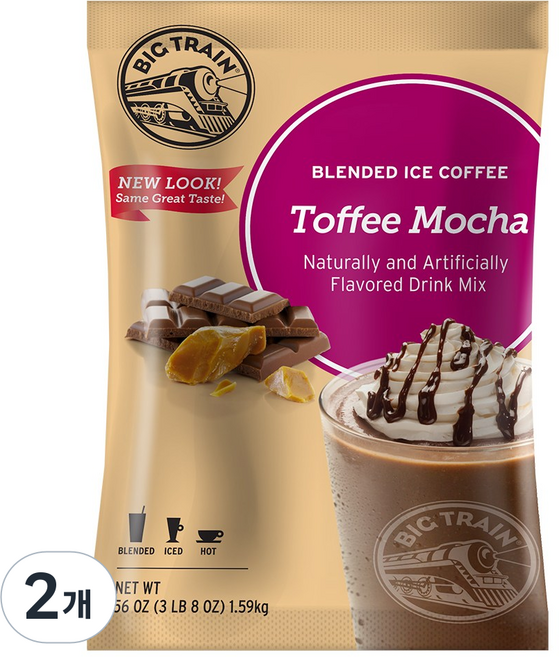 빅트레인 토피모카 파우더, 1.59kg, 1개입, 2개