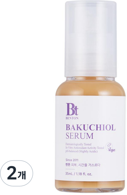[벤튼] 바쿠치올 세럼 모공세럼, 35ml, 2개