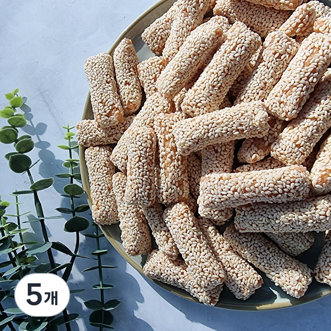 복만유통 구운참마깨스틱 깨강정, 5개, 400g