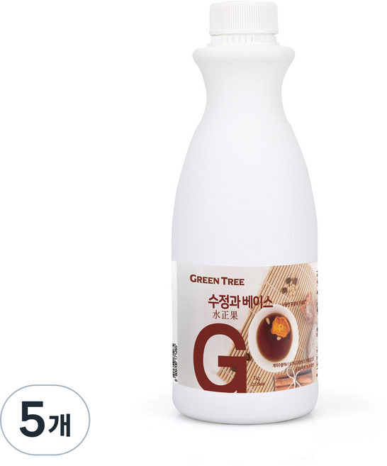 그린트리 수정과 베이스, 5개, 1kg