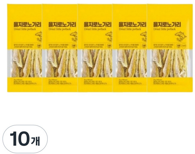 을지로노가리 (고추장포함), 10개, 35g