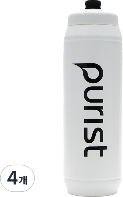 퓨리스트 팀 픽시 물통, 화이트, 4개, 950ml