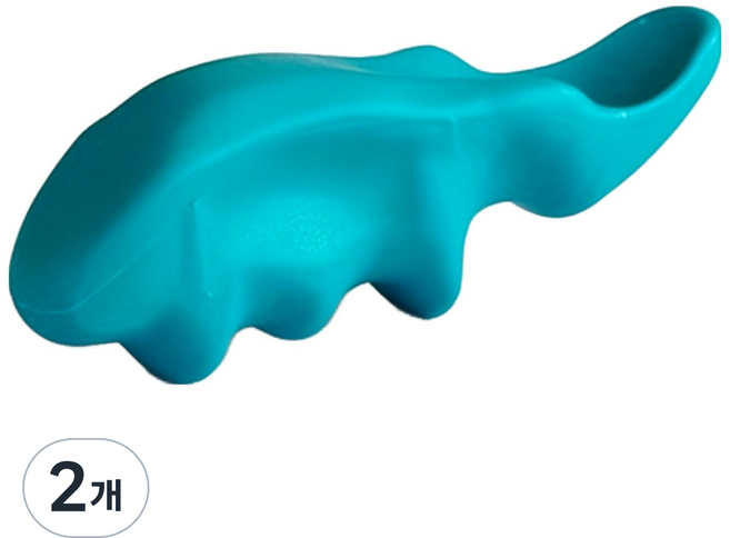 휴대용 엄지 세이버 지압 마사지기 전신 바디 관리 도구, 민트 블루, 2개