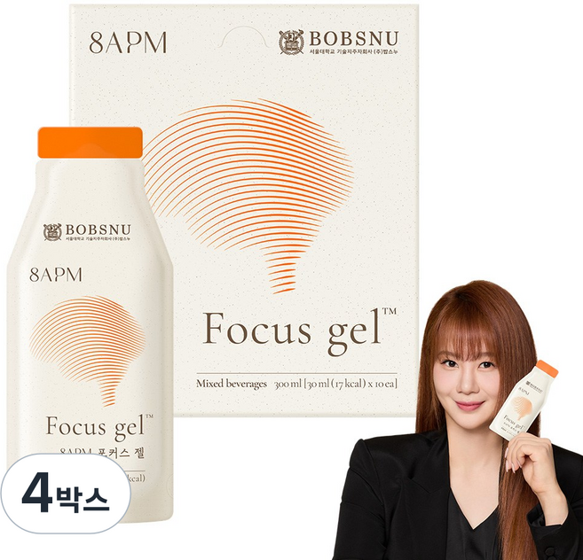 8APM 포커스 젤 갈랑갈 추출물 이지영 포커스젤, 4박스, 300ml