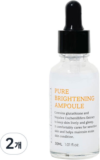 803 퓨어 브라이트닝 앰플, 2개, 30ml