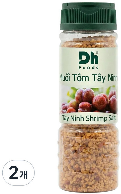 Dhfoods 떠이닌 베트남 새우소금, 2개, 110g