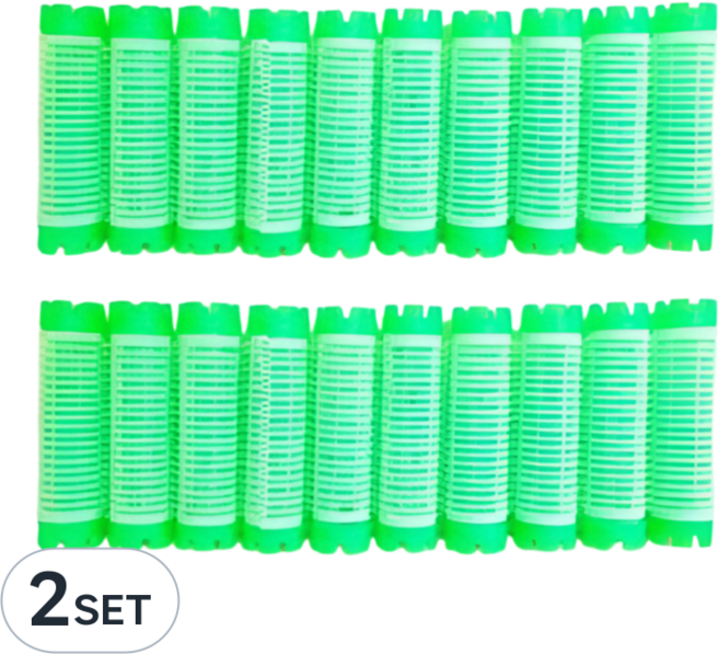 옐로구르미 찍찍이 파마롯드 셀프파마 뿌리볼륨 펌 20P 1호 2호 3호 4호, 2SET, 1호 찍찍이 파마롯드(20P)