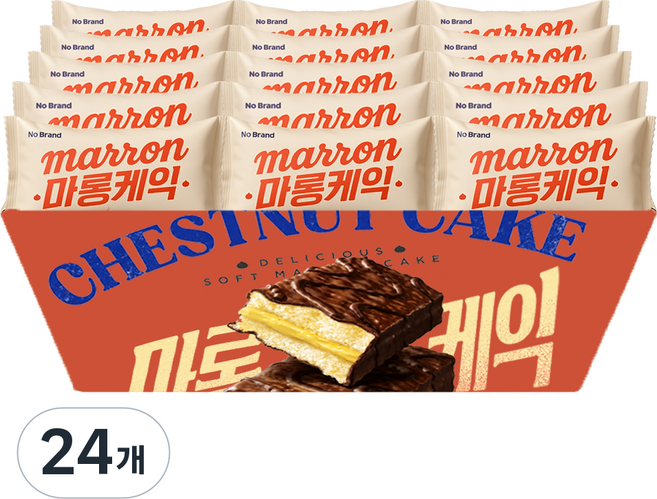 사용안함, 24개, 마롱케익