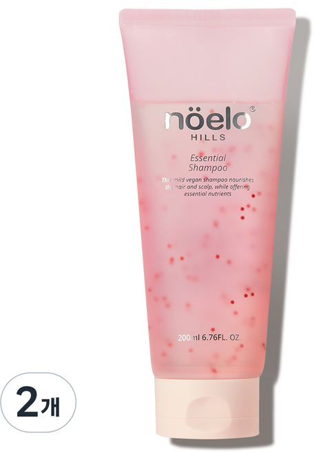 [노엘로힐스] 임산부/여성 탈모 샴푸 (청담동 임산부스파 / 신세계 현대 롯데 백화점 / 에센셜 샴푸), 2개, 200ml
