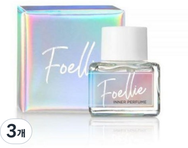포엘리에 이너퍼퓸 오드씨엘 여성청결제, 5ml, 3개
