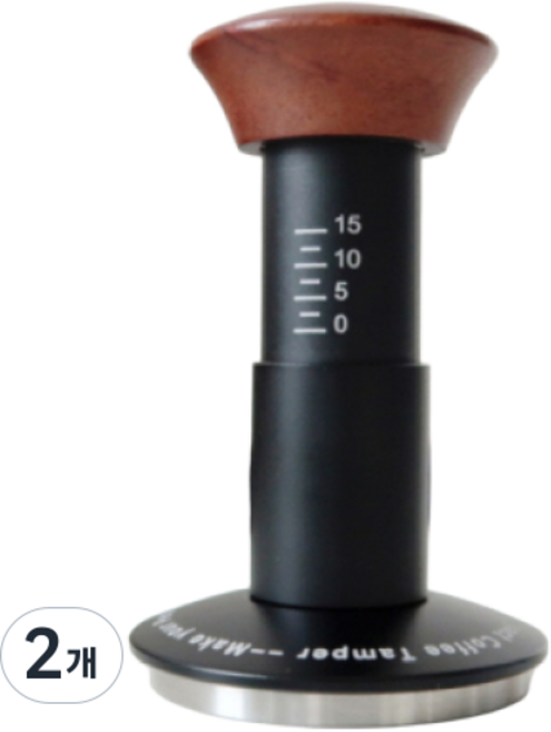 원두걸스 포스 템퍼 임팩트 스프링 커피 탬퍼 레벨링툴 디스트리뷰터 58.5mm, 2개