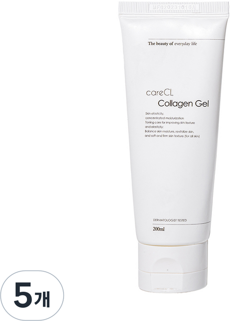 케어클 콜라겐 젤 고주파 겔 탄력 부스터, 5개, 200ml