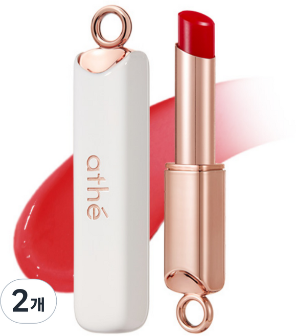 아떼 어센틱 립밤, 04 브레이브, 3.4g, 2개