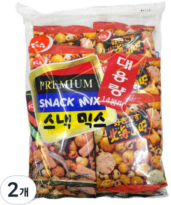 덴로쿠 스낵믹스, 2개, 294g