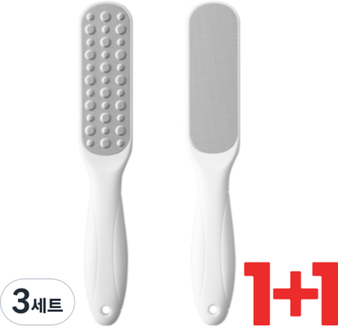 멜팅마켓 굳은살 뒤꿈치 양면 각질제거기, 2개입, 3세트