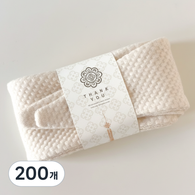 잇츠K 감성 포장띠 / 띠종이 / 띠지, 200개, (전통 매듭)