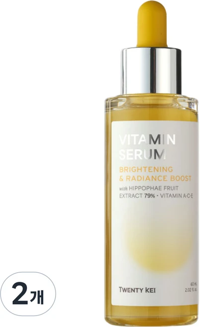 트웬티케이 비타민C 앰플 (미백 주름개선기능성), 60ml, 2개 - 쿠팡